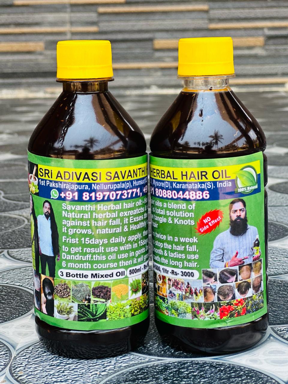 Savanthi Adivasi Herbal Hair Oil